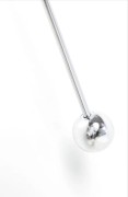 ZEGAR WISZĄCY LIKE UMBRELLA Ø100 CM CHROMOWY