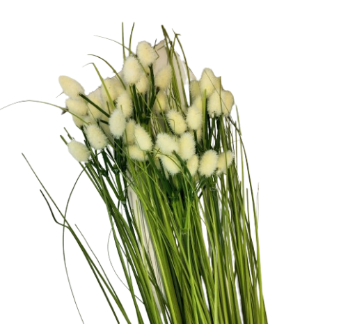 KWIATY SZTUCZNE - BUKIET TRAWA SNOPEK 67CM