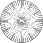 ZEGAR ŚCIENNY KOZIOL PAINO Cool Grey 45CM