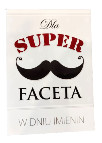 KARTKA OKOLICZNOŚCIOWA MĘSKA IMIENINOWA