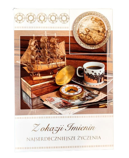 KARTKA OKOLICZNOŚCIOWA MĘSKA IMIENINOWA