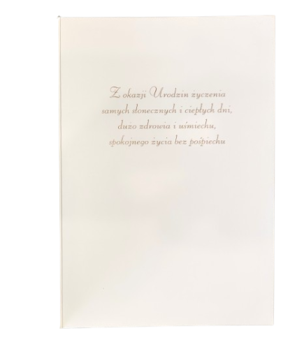 KARTKA OKOLICZNOŚCIOWA MĘSKA URODZINOWA