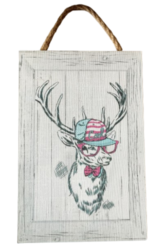 TABLICZKA MOTYWACYJNA MDF 20X30CM JELEŃ