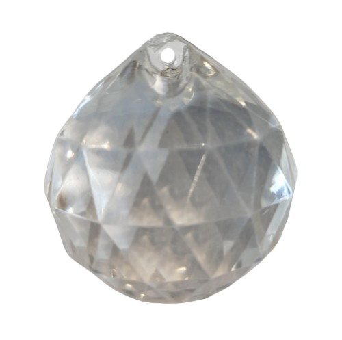 ZAWIESZKI - AKRYLOWE DIAMENCIKI 5 SZT - 3,5CM