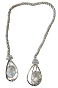 OZDOBNY SZNUR UPIĘCIE DO ZASŁON 43CM