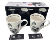 KUBEK PORCELANOWY Yorkshire Terier - KPL. 2 SZT