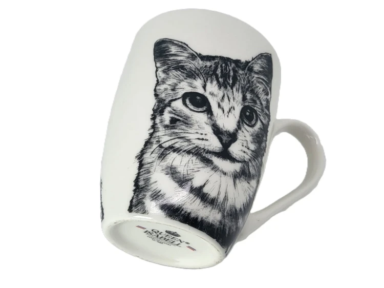 KUBEK PORCELANOWY KOT AMERYKAŃSKI