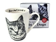 KUBEK PORCELANOWY KOT AMERYKAŃSKI