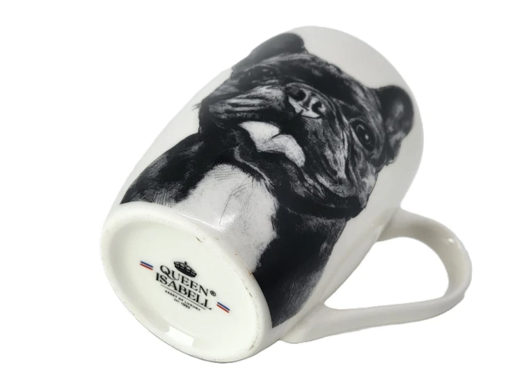 KUBEK CERAMICZNY - BULDOG FRANCUSKI