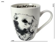 KUBEK PORCELANOWY - LABRADOR