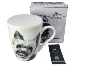 KUBEK PORCELANOWY  Yorkshire Terier - PRZYKRYWKA ZAPARZACZ