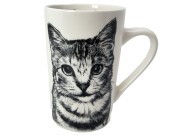 KUBEK PORCELANOWY KOT AMERYKAŃSKI