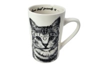KUBEK PORCELANOWY KOT AMERYKAŃSKI