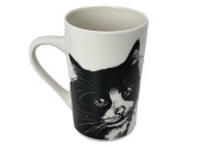 KUBEK PORCELANOWY KOT EUROPEJSKI