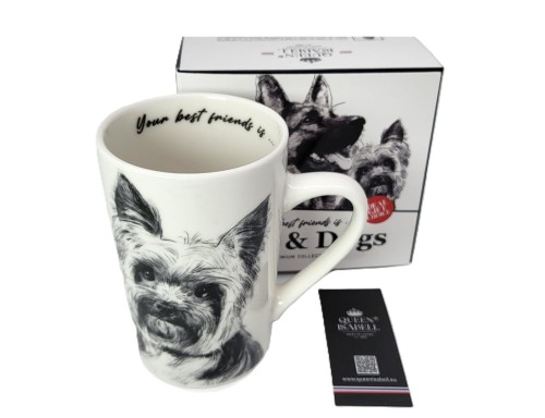 KUBEK PORCELANOWY Yorkshire Terier