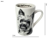 KUBEK PORCELANOWY Yorkshire Terier
