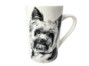 KUBEK PORCELANOWY Yorkshire Terier