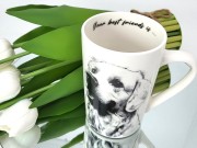 KUBEK PORCELANOWY LABRADOR