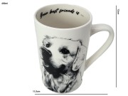 KUBEK PORCELANOWY LABRADOR