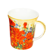 KUBEK VAN GOGH MAKI I STOKROTKI 390ML