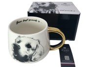 KUBEK PORCELANOWY LABRADOR