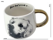 KUBEK PORCELANOWY LABRADOR