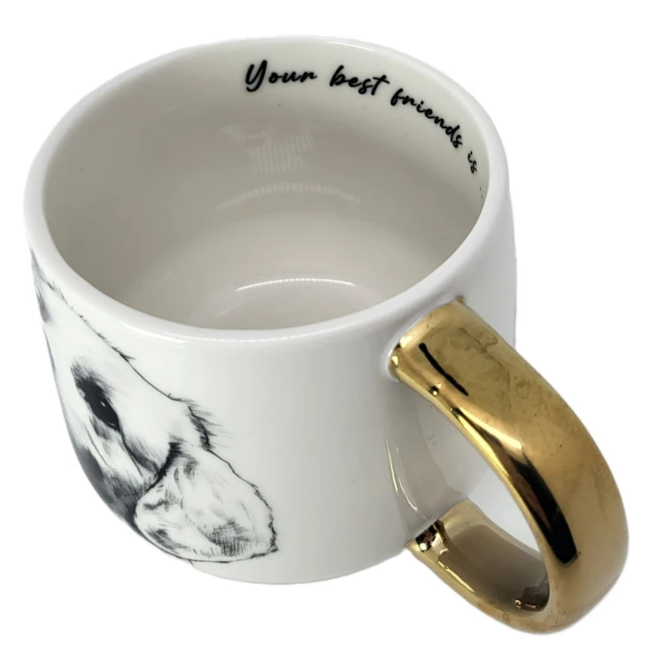 KUBEK PORCELANOWY LABRADOR