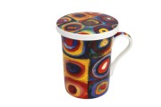 KUBEK Z ZAPARZACZEM I POKRYWKĄ W. KANDINSKY 300ML