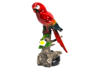FIGURKA PAPUGA NA PODSTAWIE 21,5CM