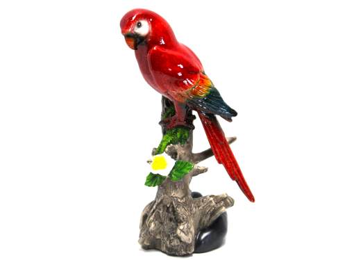 FIGURKA PAPUGA NA PODSTAWIE 21,5CM