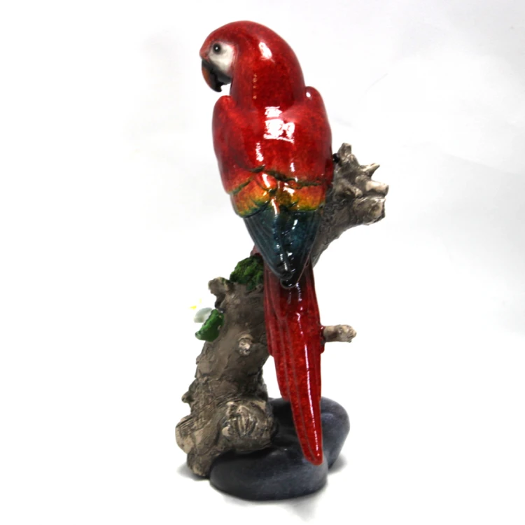 FIGURKA PAPUGA NA PODSTAWIE 21,5CM