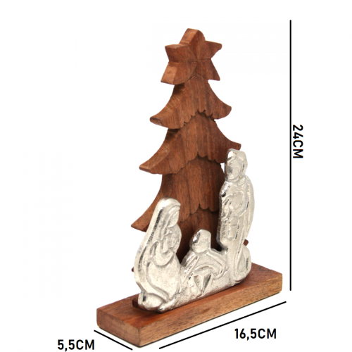 CHOINKA Z SZOPKĄ 24X16,5X5,5CM