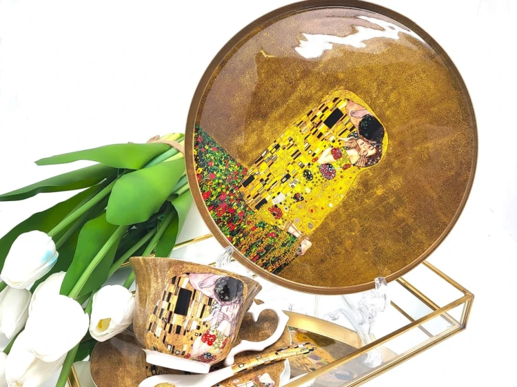 PATERA KLIMT ALUMINIUM FI23CM