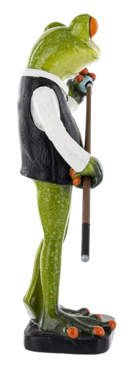 FIGURKA ŻABA BILARD 17CM
