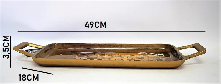 TACA ALUMINIUM KLIMT 18X49X3,5CM
