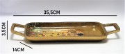 TACA ALUMINIUM KLIMT 35,5x3,5x14CM