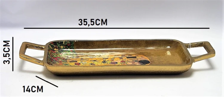 TACA ALUMINIUM KLIMT 35,5x3,5x14CM