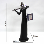 MUZYK SKRZYPEK SKRZYPCE FIGURKA 28,5CM PREZENT