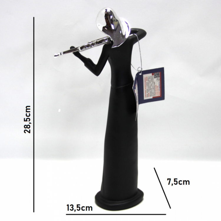 MUZYK SKRZYPEK SKRZYPCE FIGURKA 28,5CM PREZENT