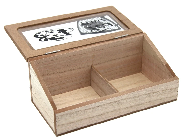 PUDEŁKO KASETKA NA HERBATĘ 20X10CM