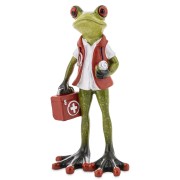 FIGURKA ŻABA RATOWNIK MEDYCZNY 16x8x5,5