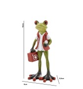 FIGURKA ŻABA RATOWNIK MEDYCZNY 16x8x5,5