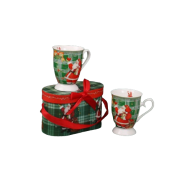 KOMPLET 2 KUBKÓW X-MAS ŚWIĘTA 300ML