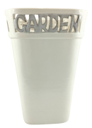 WAZON OSŁONKA CERAMICZNA GARDEN 22CM