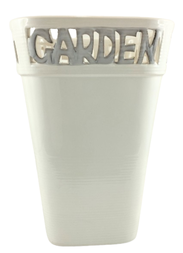 WAZON OSŁONKA CERAMICZNA GARDEN 22CM