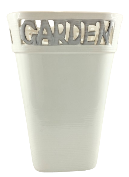WAZON OSŁONKA CERAMICZNA GARDEN 22CM