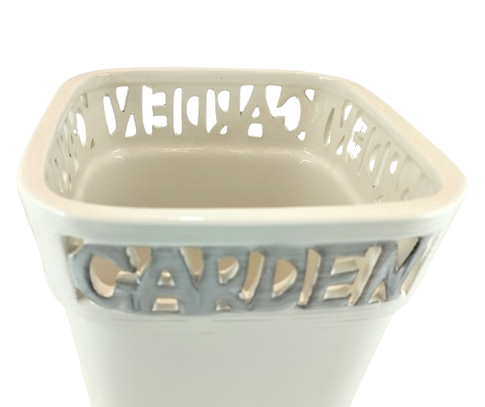 WAZON OSŁONKA CERAMICZNA GARDEN 22CM