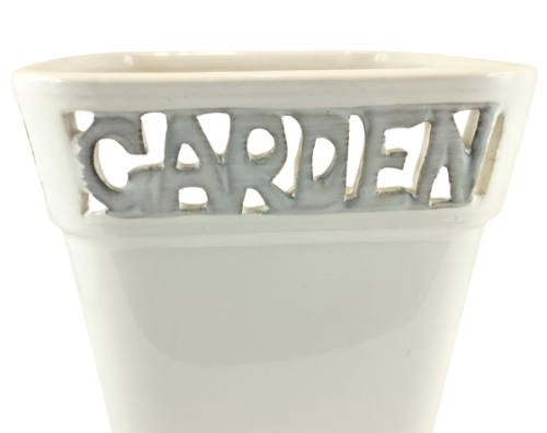WAZON OSŁONKA CERAMICZNA GARDEN 19,5CM