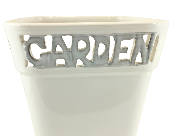 WAZON OSŁONKA CERAMICZNA GARDEN 19,5CM
