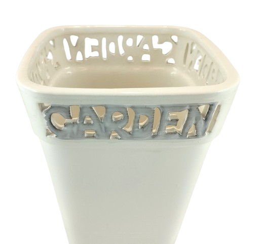 WAZON OSŁONKA CERAMICZNA GARDEN 19,5CM